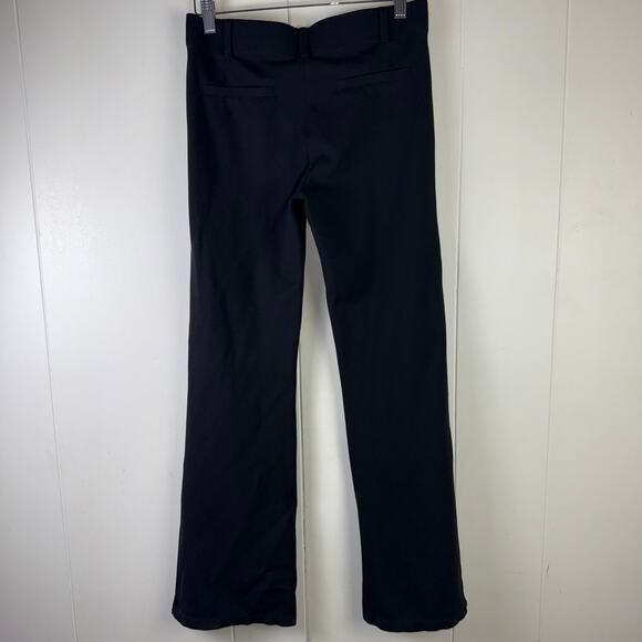 Betabrand Black Straight Leg Dress Pant Yoga Pant - Picture 2 of 8